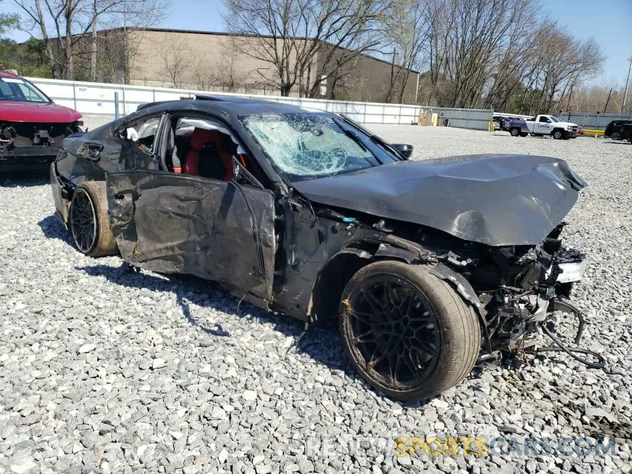 4 Photograph of a damaged car WBS33HK08SCT17681 BMW M4 2025