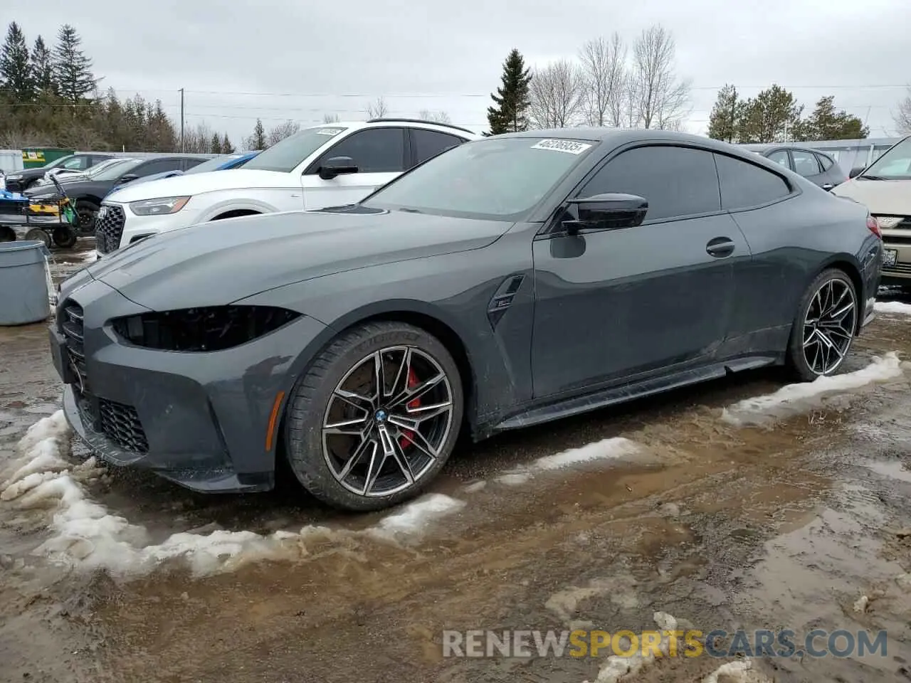1 Photograph of a damaged car WBS33HK0XSCS18408 BMW M4 2025