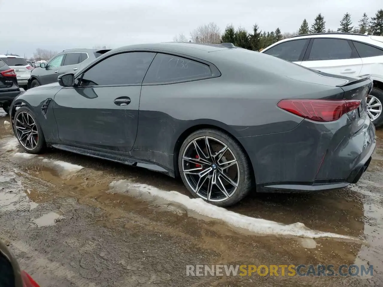 2 Photograph of a damaged car WBS33HK0XSCS18408 BMW M4 2025
