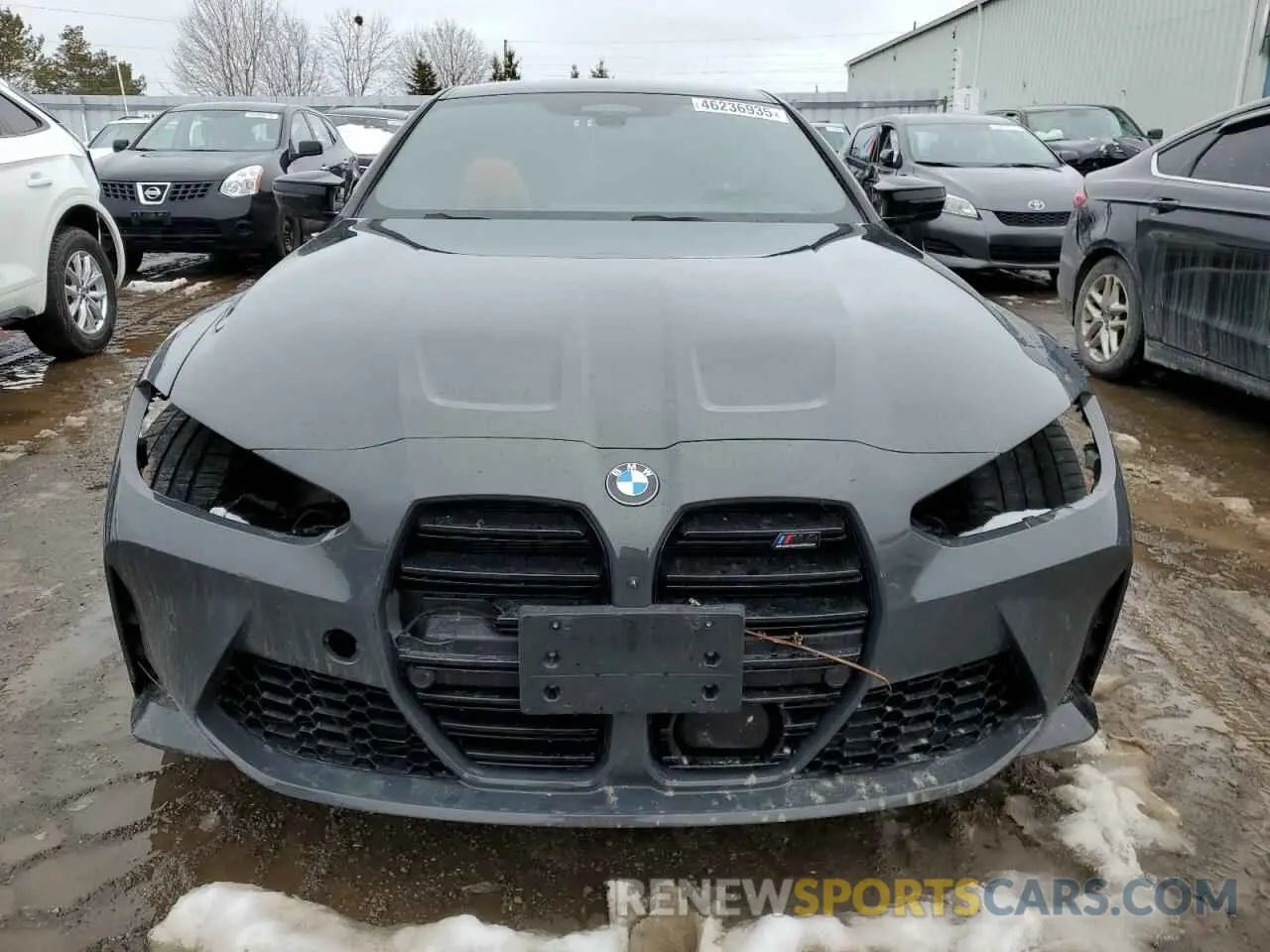 5 Photograph of a damaged car WBS33HK0XSCS18408 BMW M4 2025