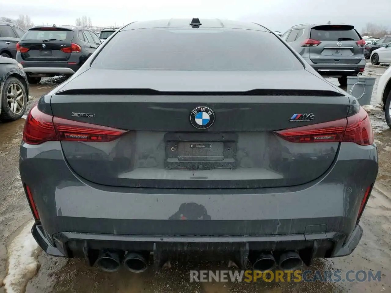 6 Photograph of a damaged car WBS33HK0XSCS18408 BMW M4 2025