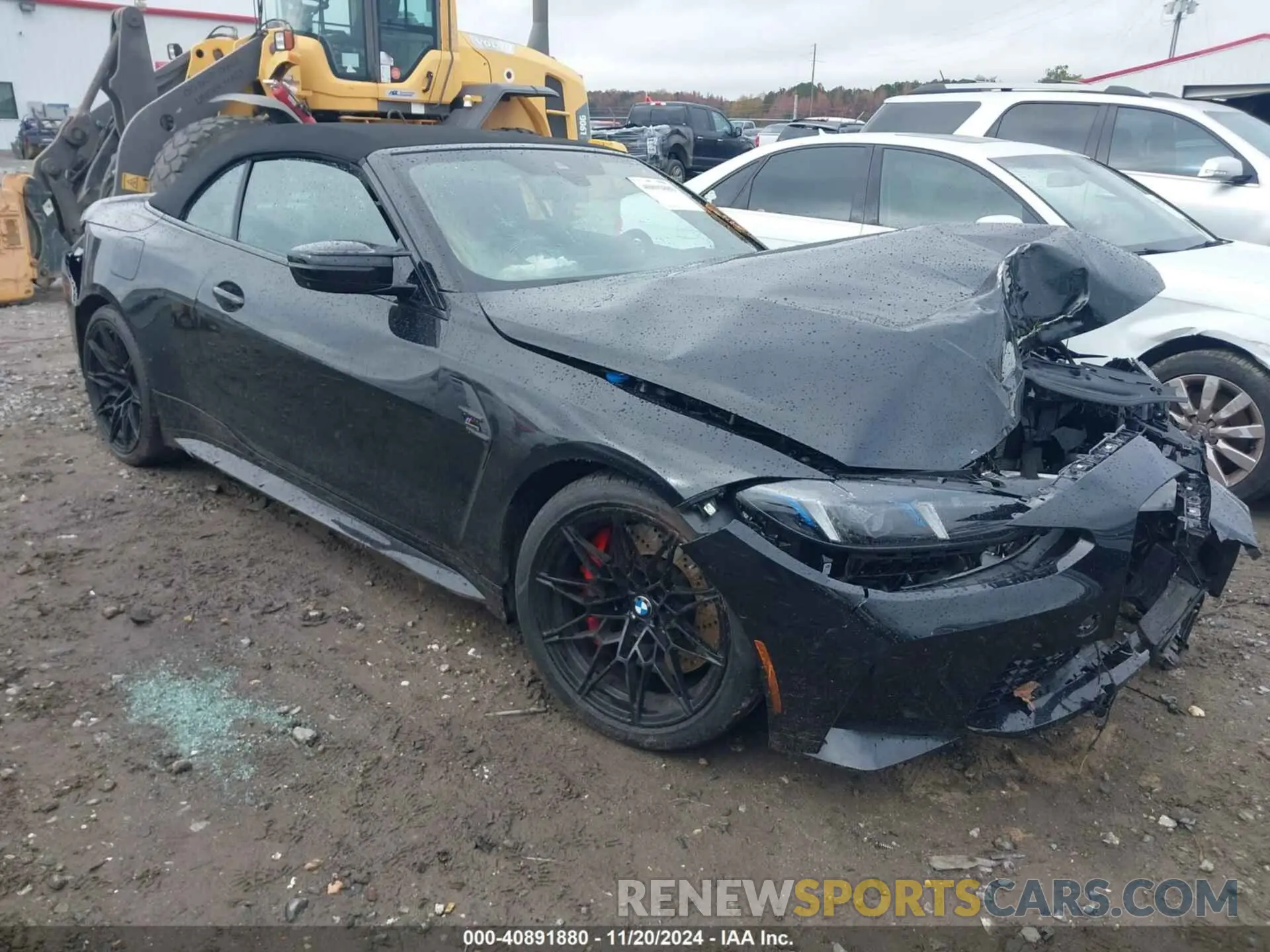 1 Photograph of a damaged car WBS43BA04SCS67154 BMW M4 2025