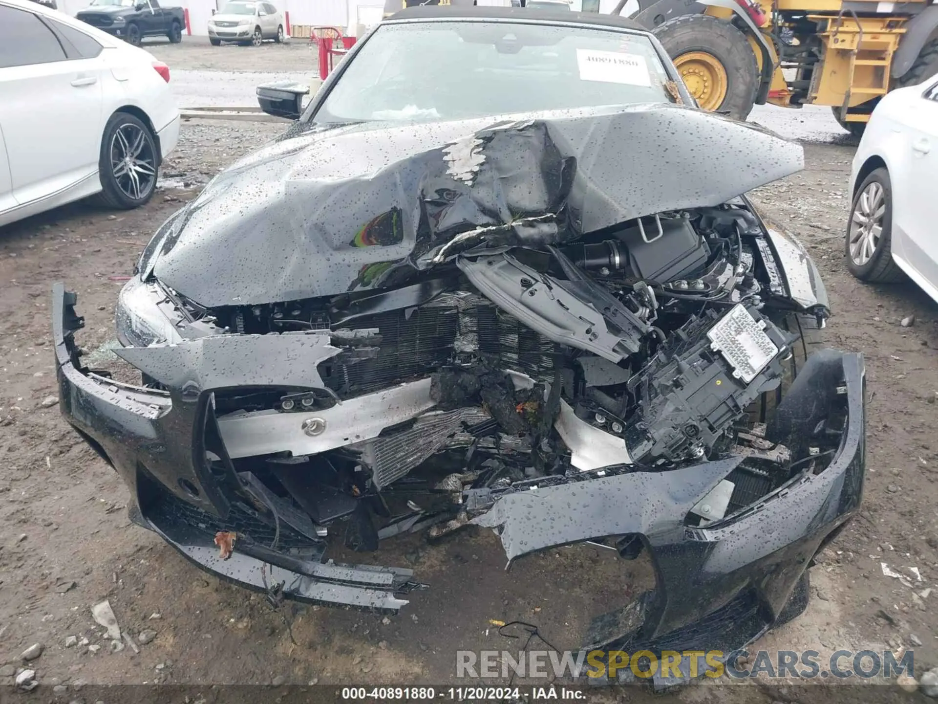 6 Photograph of a damaged car WBS43BA04SCS67154 BMW M4 2025