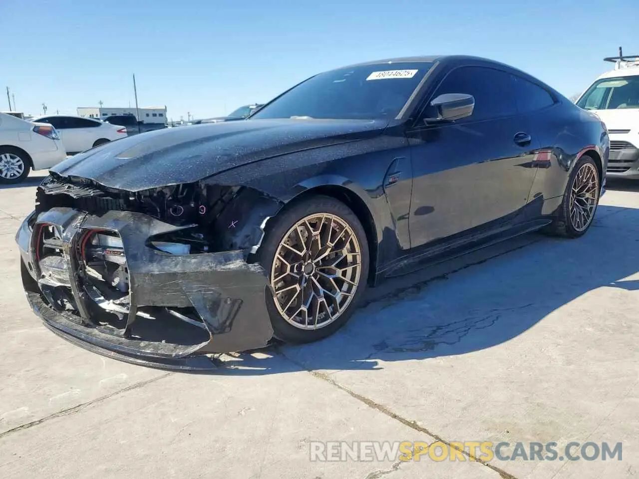 1 Photograph of a damaged car WBS43HK03SCT64895 BMW M4 2025
