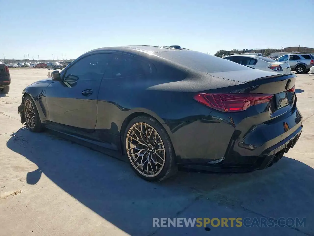 2 Photograph of a damaged car WBS43HK03SCT64895 BMW M4 2025
