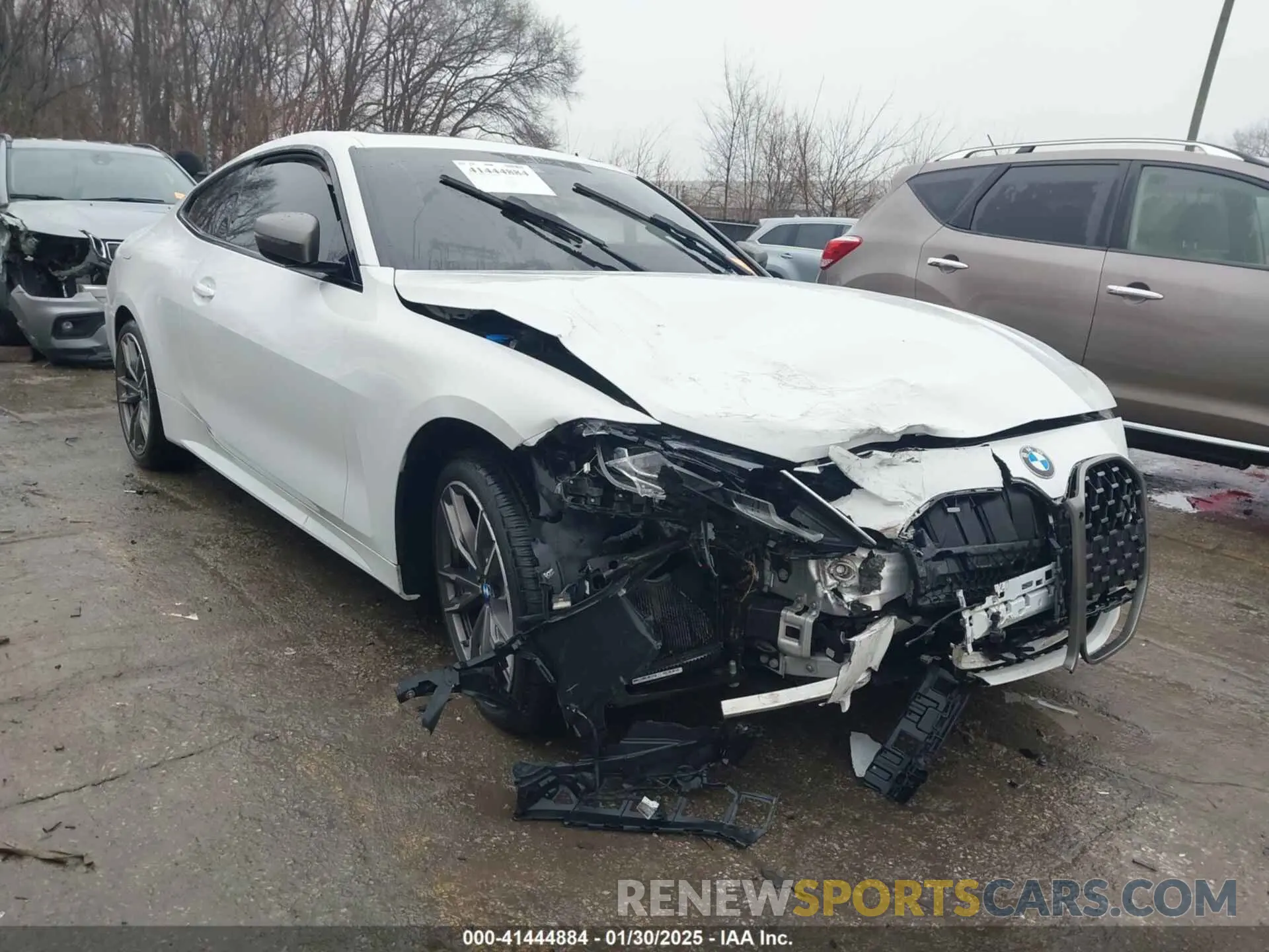 1 Photograph of a damaged car WBA13AR03MCF70924 BMW M440I 2021