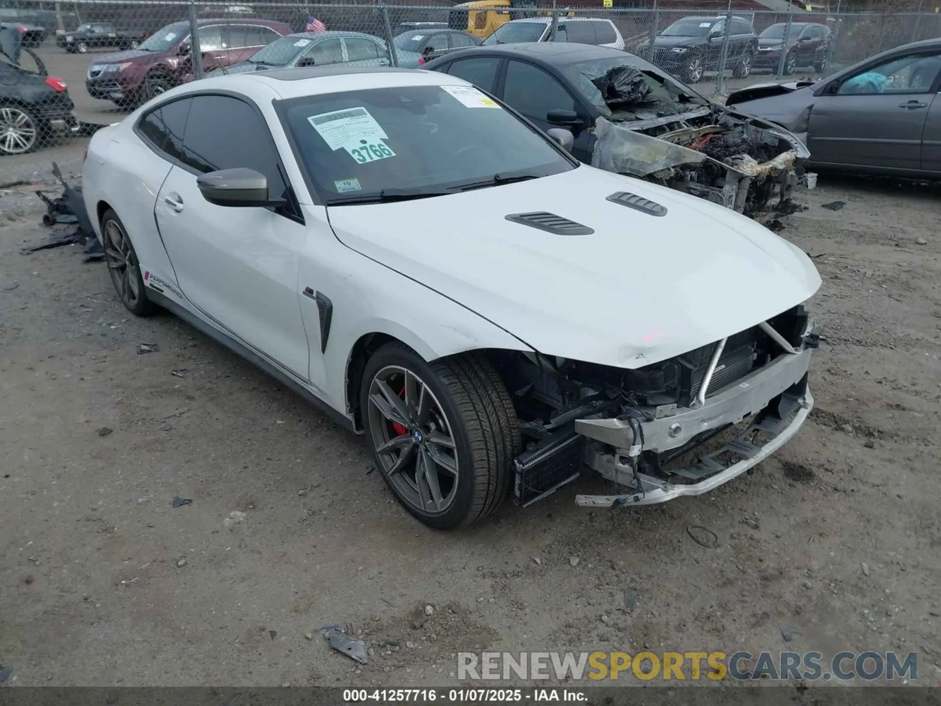 1 Photograph of a damaged car WBA13AR06MCF78418 BMW M440I 2021