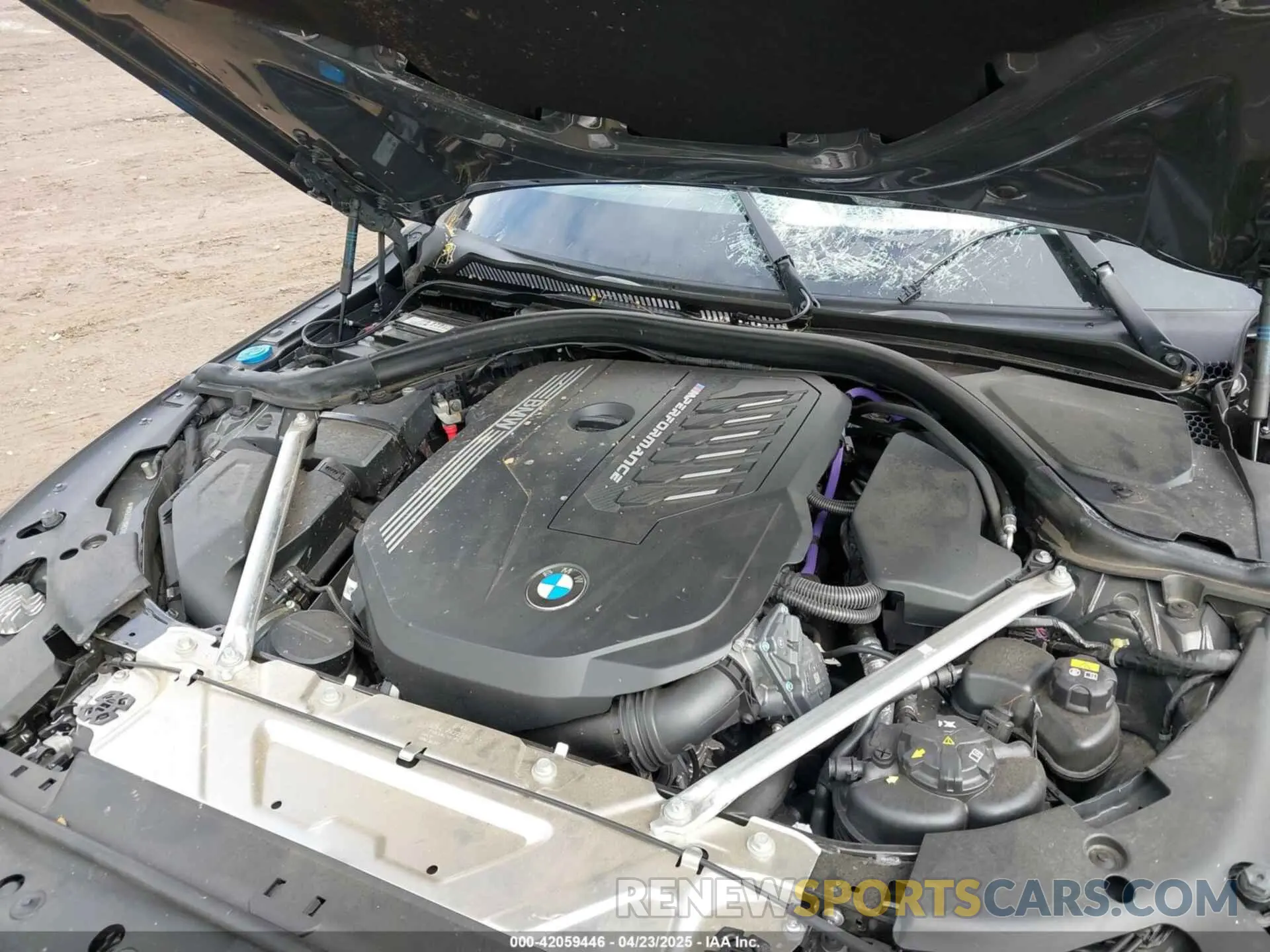 10 Photograph of a damaged car WBA63AT05NCH60952 BMW M440I 2022