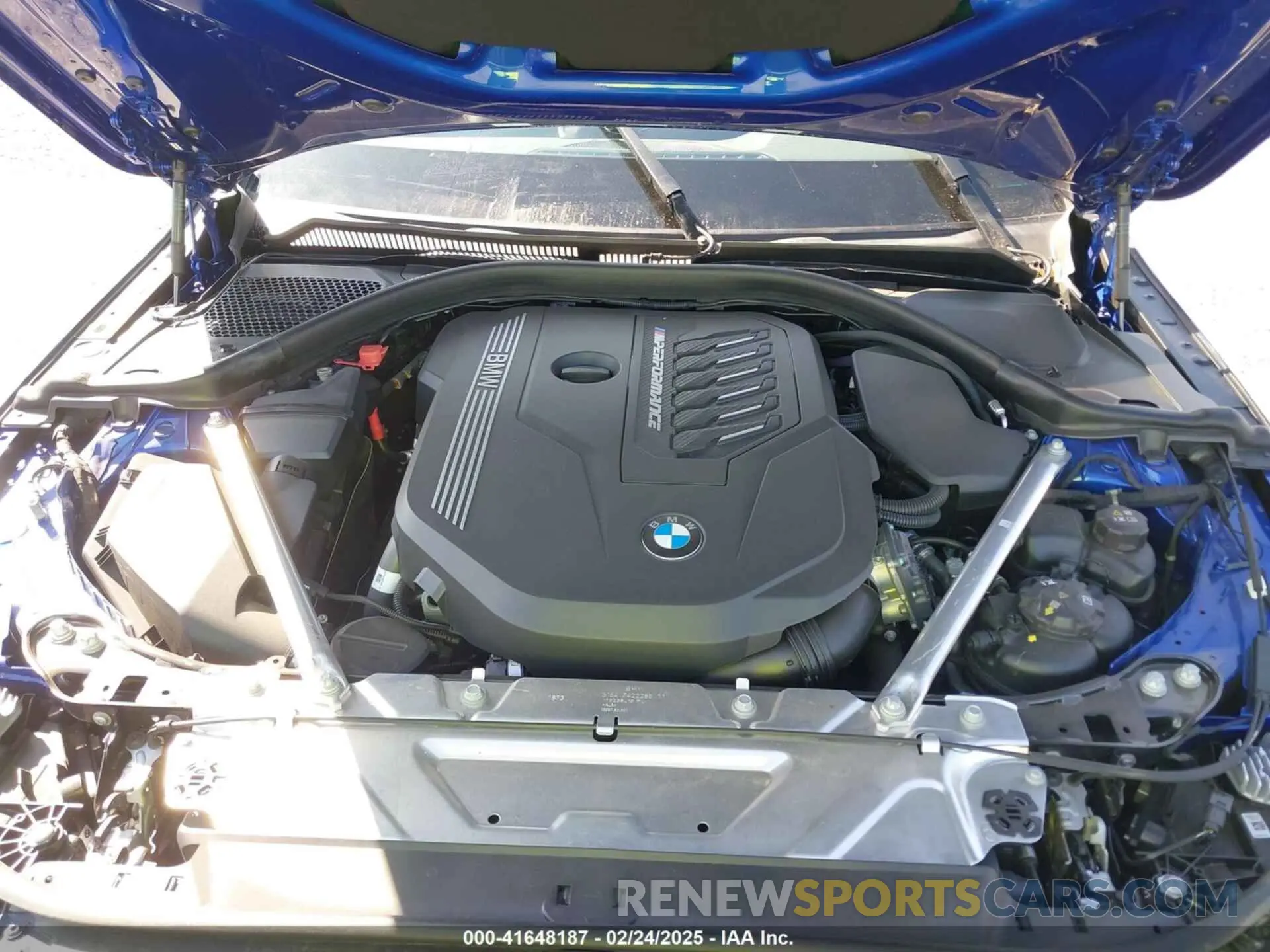 10 Photograph of a damaged car WBA53AT0XRCP24298 BMW M440I 2024