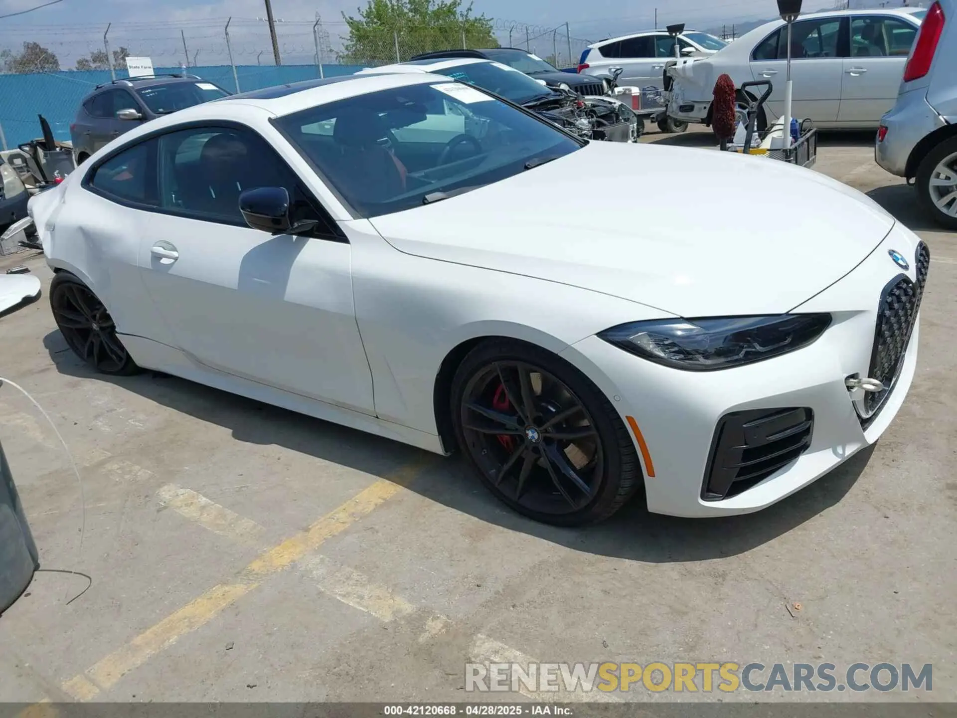 1 Photograph of a damaged car WBA83AP05RCP48631 BMW M440I 2024