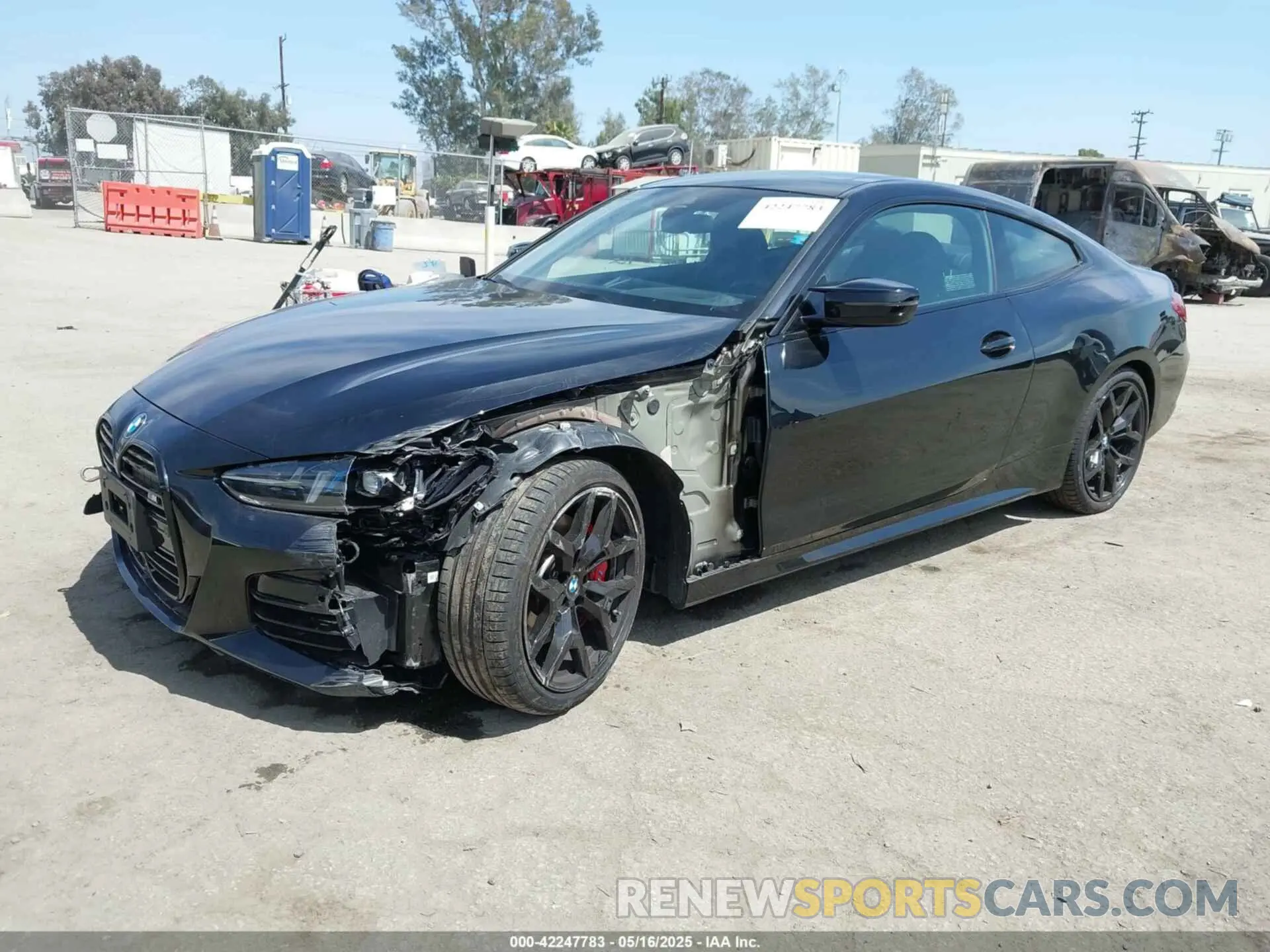2 Photograph of a damaged car WBA73DA01SCT43720 BMW M440I 2025