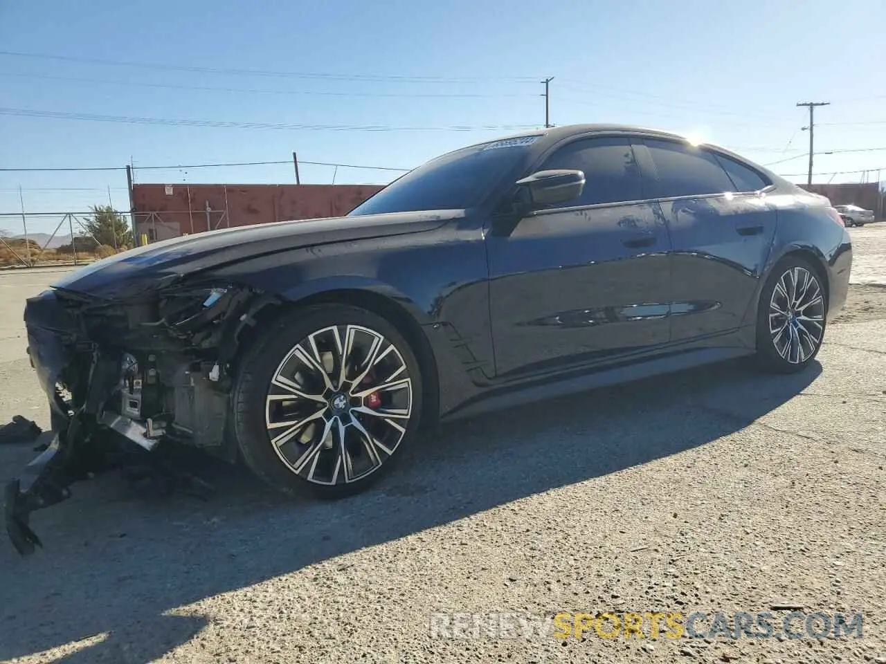 1 Photograph of a damaged car WBA63AW09RFS46938 BMW M440I GRAN 2024