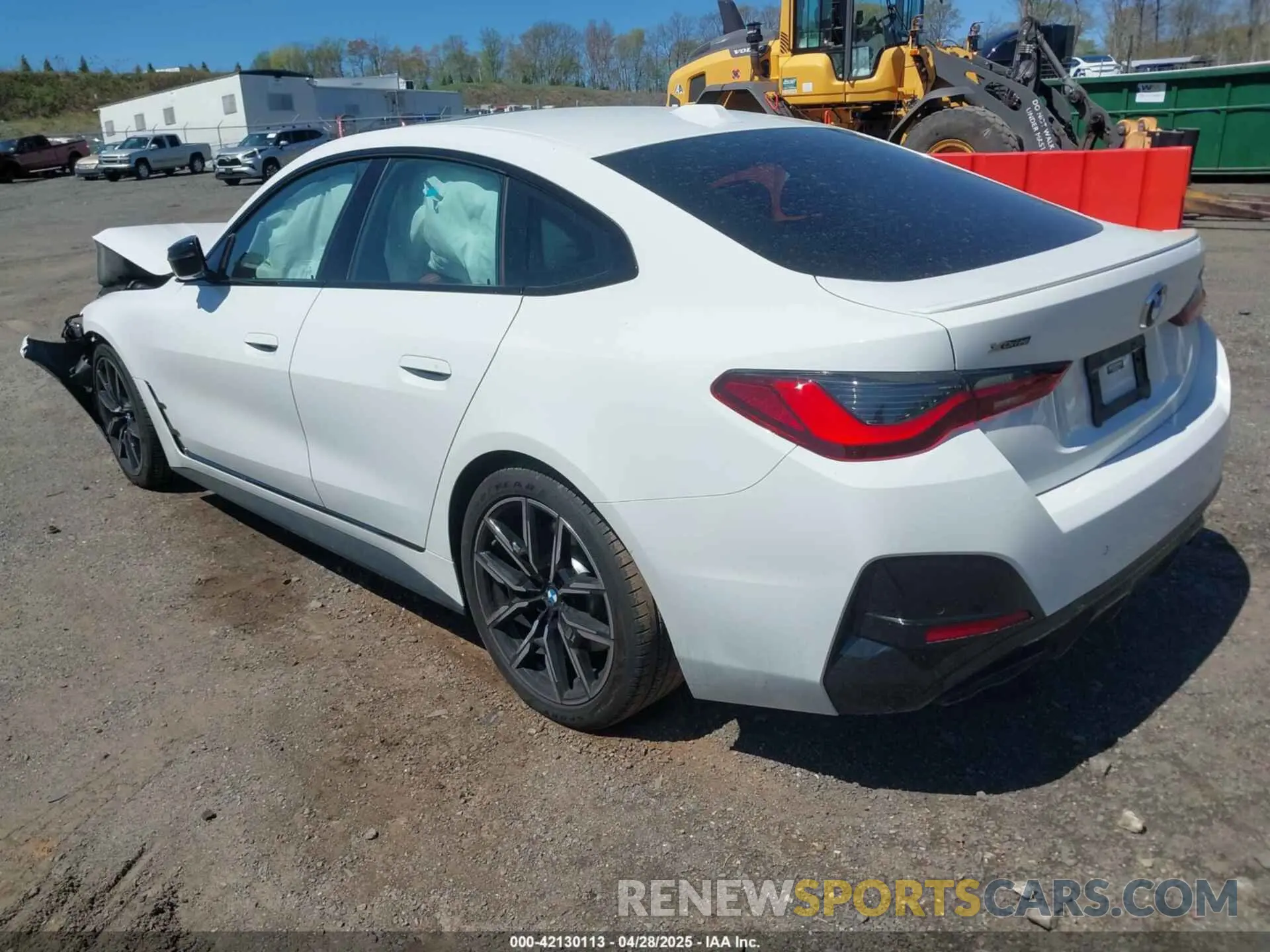 3 Photograph of a damaged car WBA13AW09NFM04876 BMW M440I GRAN COUPE 2022