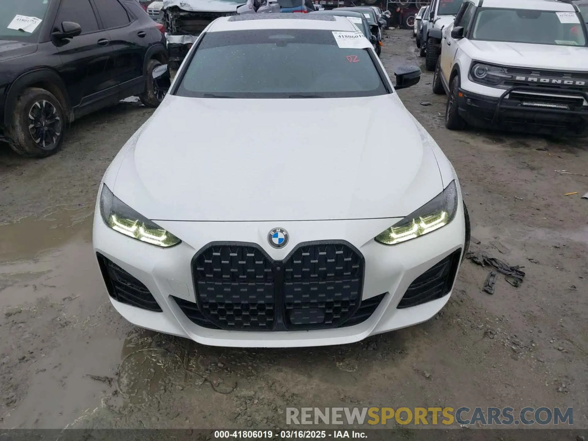 12 Photograph of a damaged car WBA13AW09NFM30121 BMW M440I GRAN COUPE 2022