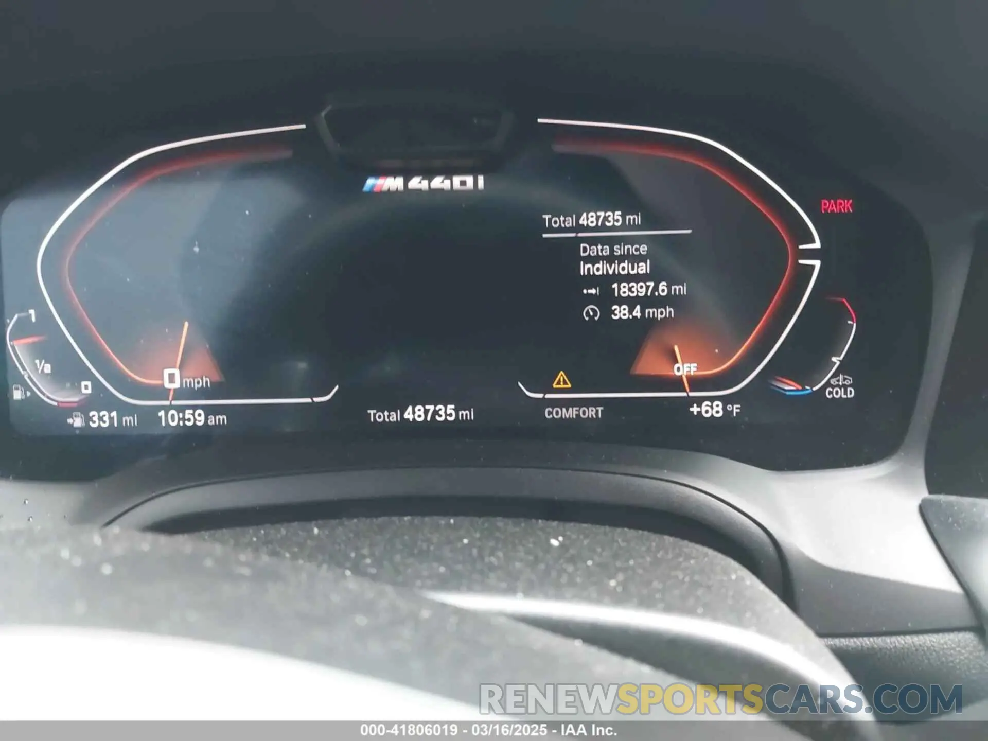7 Photograph of a damaged car WBA13AW09NFM30121 BMW M440I GRAN COUPE 2022