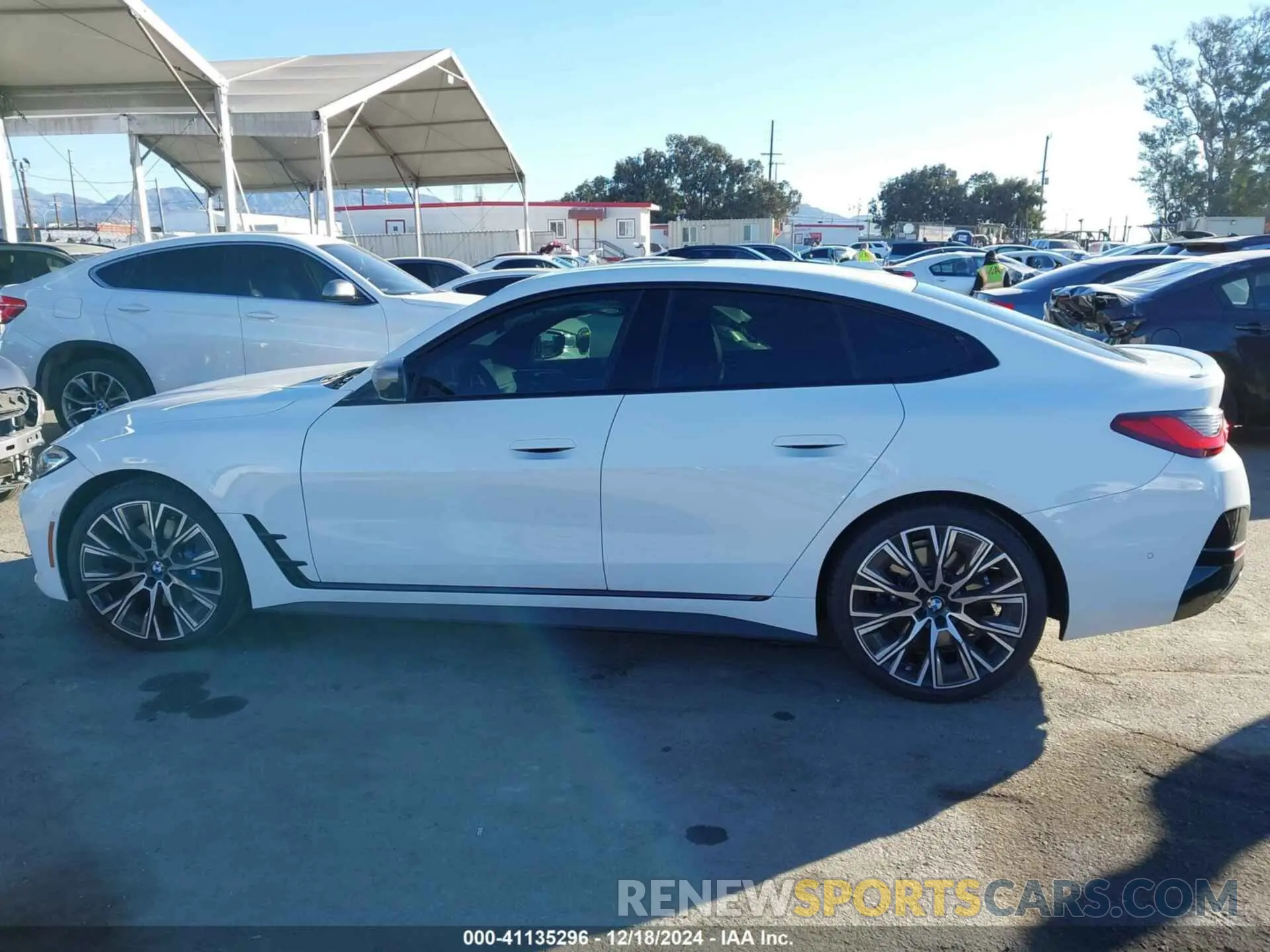 14 Photograph of a damaged car WBA63AW09RFT20665 BMW M440I GRAN COUPE 2024