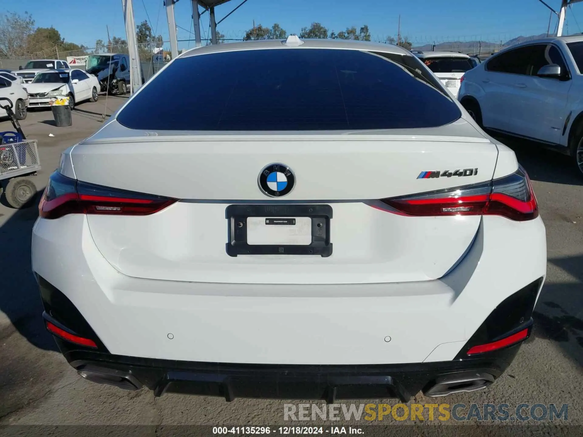 16 Photograph of a damaged car WBA63AW09RFT20665 BMW M440I GRAN COUPE 2024