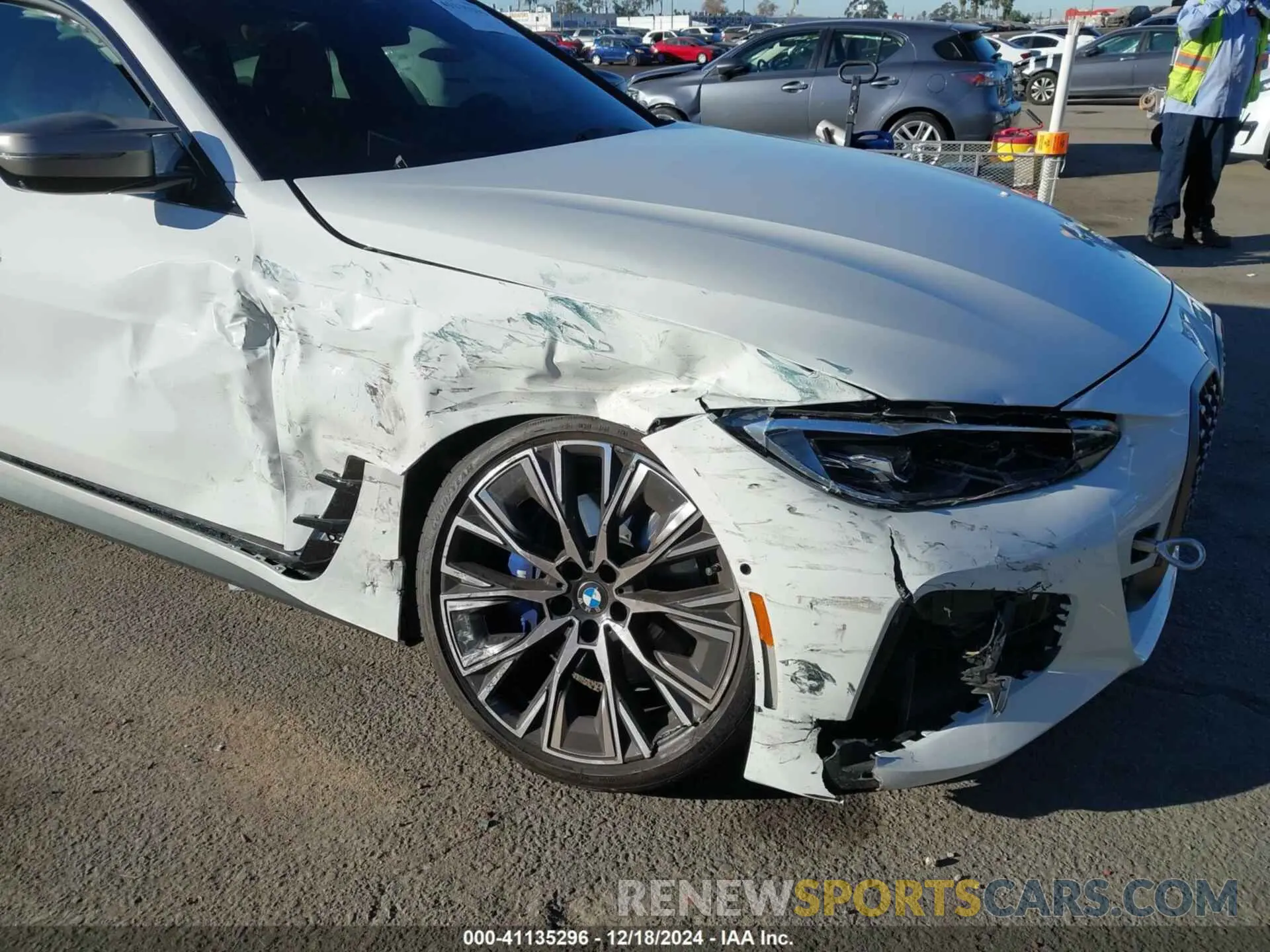 6 Photograph of a damaged car WBA63AW09RFT20665 BMW M440I GRAN COUPE 2024