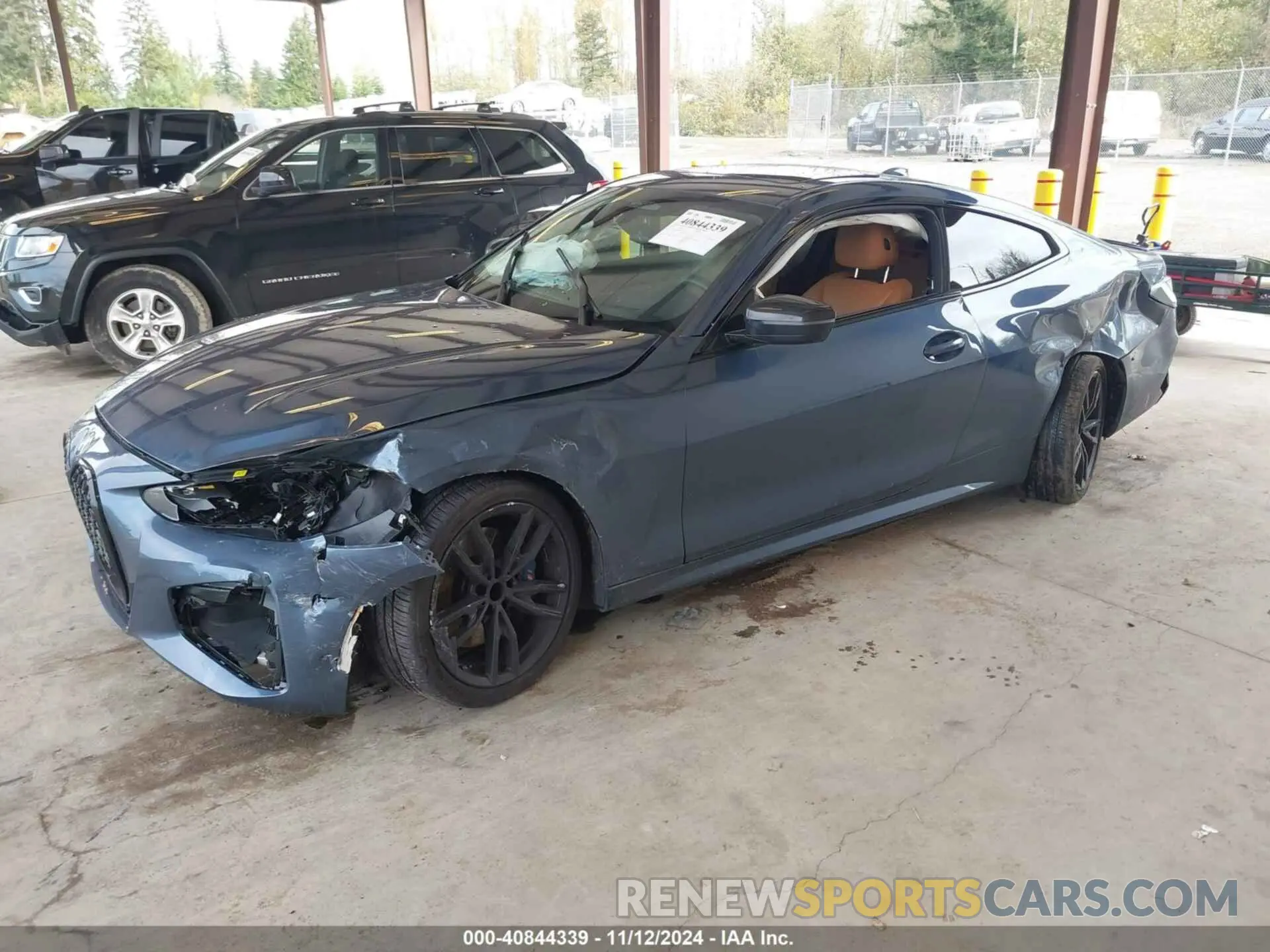 2 Photograph of a damaged car WBA13AR02MCF42726 BMW M440XI 2021