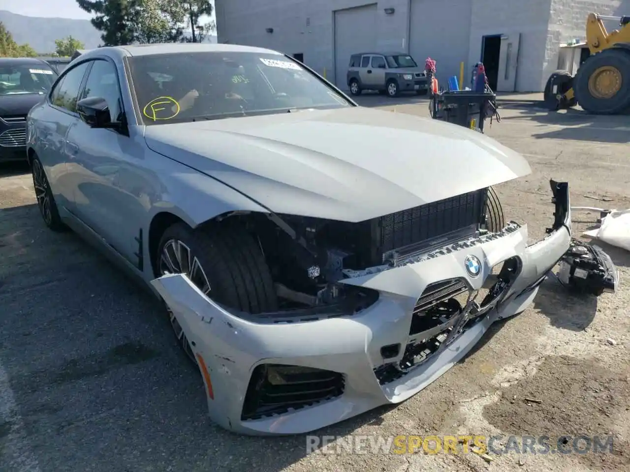 1 Photograph of a damaged car WBA13AW01NFL97504 BMW M440XI GRA 2022