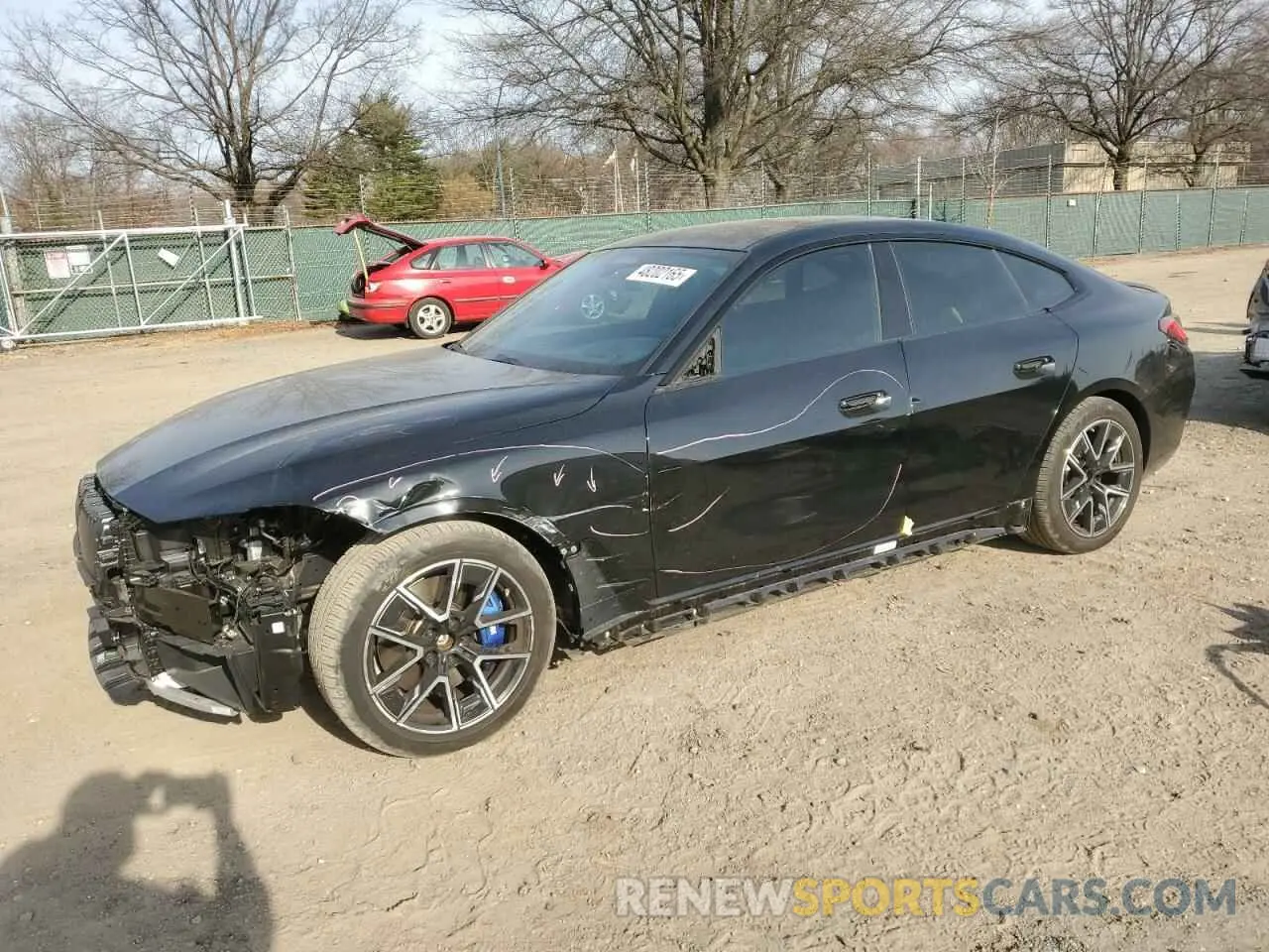 1 Photograph of a damaged car WBA13AW05NFL99403 BMW M440XI GRA 2022