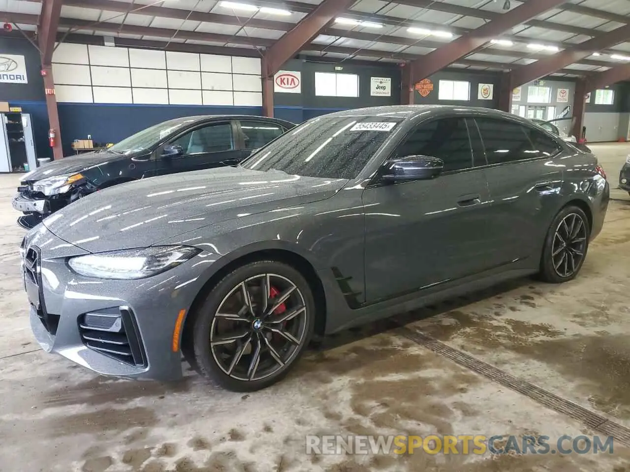 1 Photograph of a damaged car WBA13AW07NFN13384 BMW M440XI GRA 2022