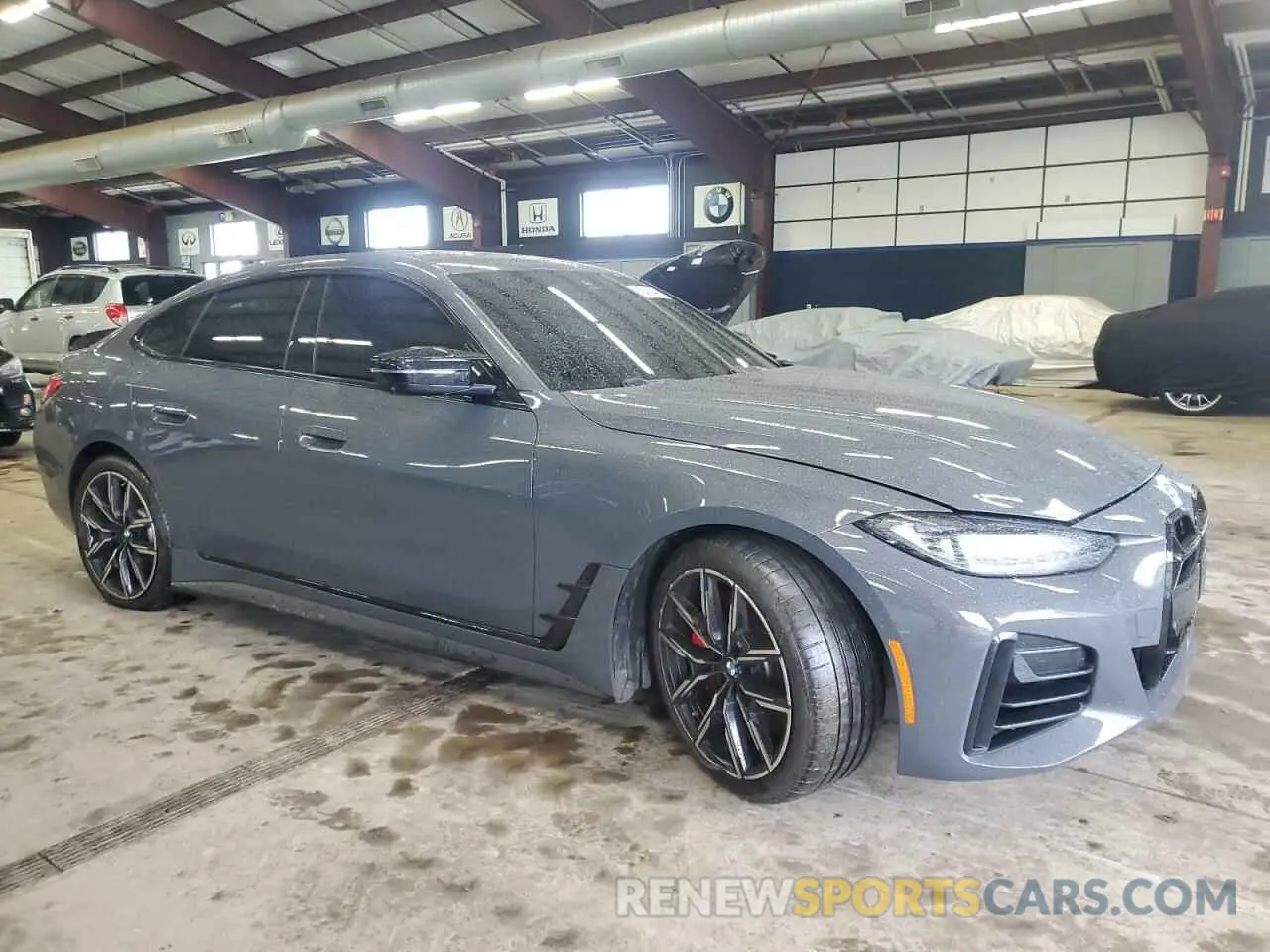 4 Photograph of a damaged car WBA13AW07NFN13384 BMW M440XI GRA 2022