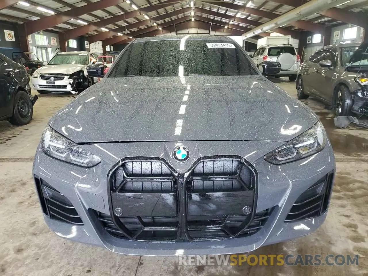 5 Photograph of a damaged car WBA13AW07NFN13384 BMW M440XI GRA 2022