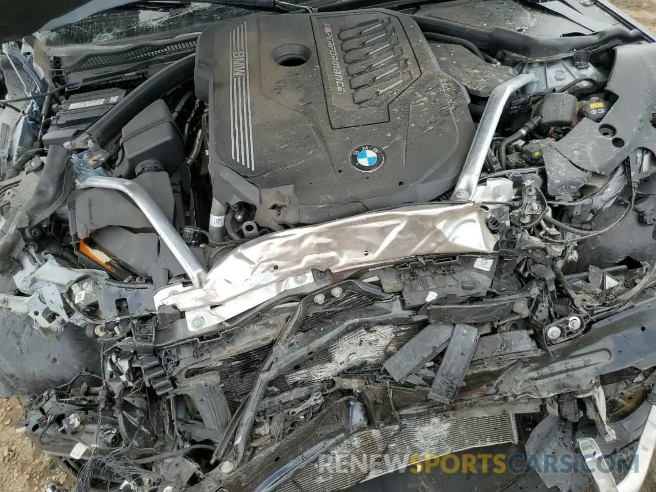 11 Photograph of a damaged car WBA13AW0XNFM27700 BMW M440XI GRA 2022