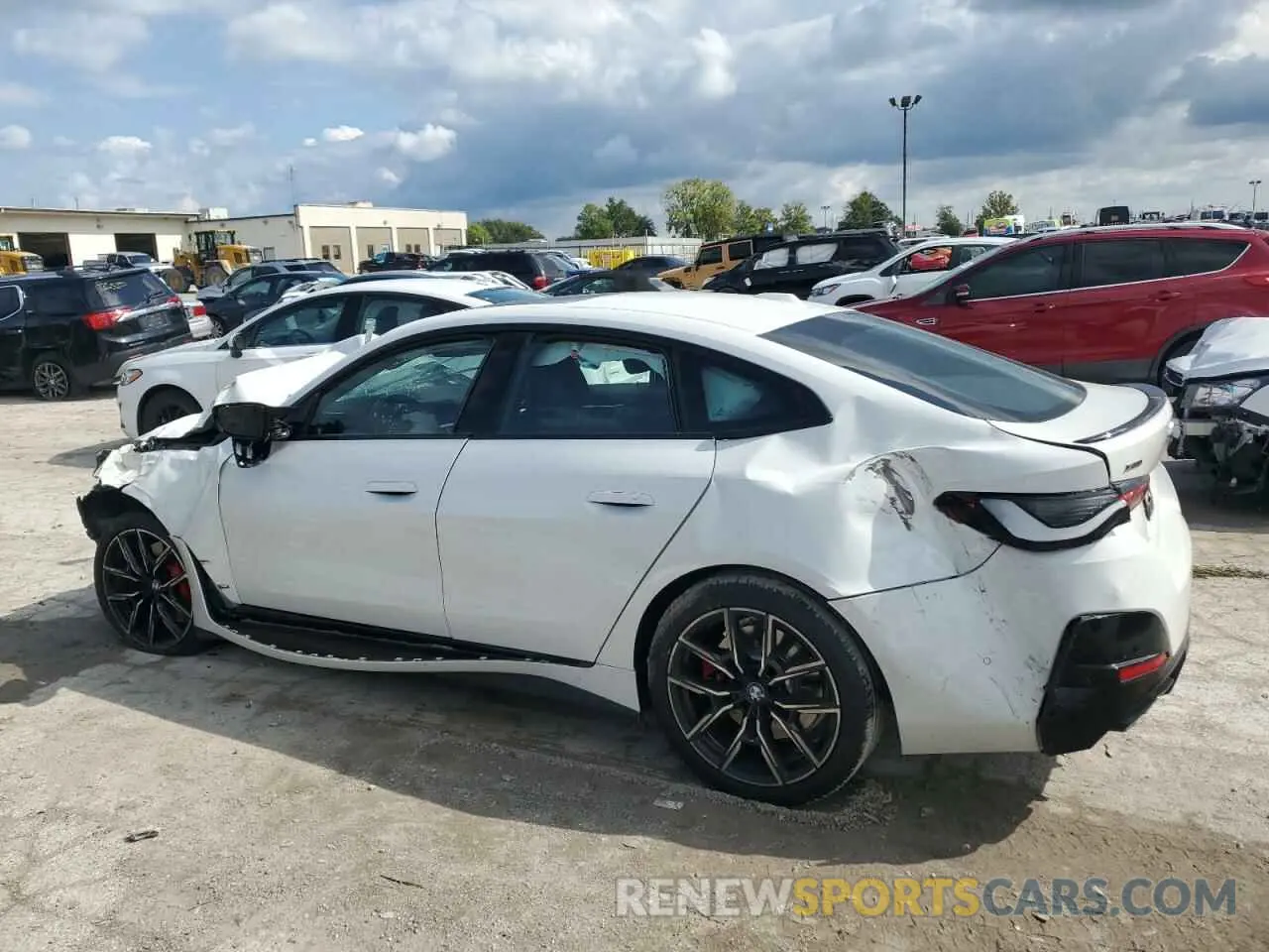 2 Photograph of a damaged car WBA13AW0XPFP16594 BMW M440XI GRA 2023