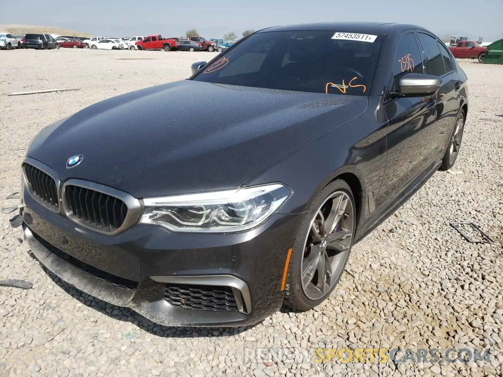 2 Photograph of a damaged car WBAJB9C51KB289369 BMW M5 2019