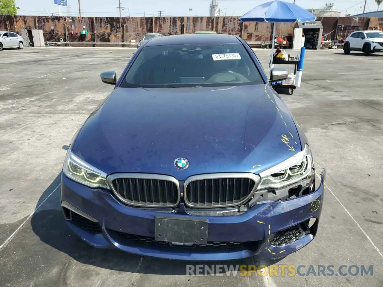 5 Photograph of a damaged car WBAJB9C51KB464722 BMW M5 2019