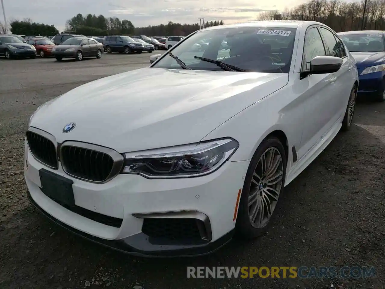 2 Photograph of a damaged car WBAJB9C52KB464521 BMW M5 2019