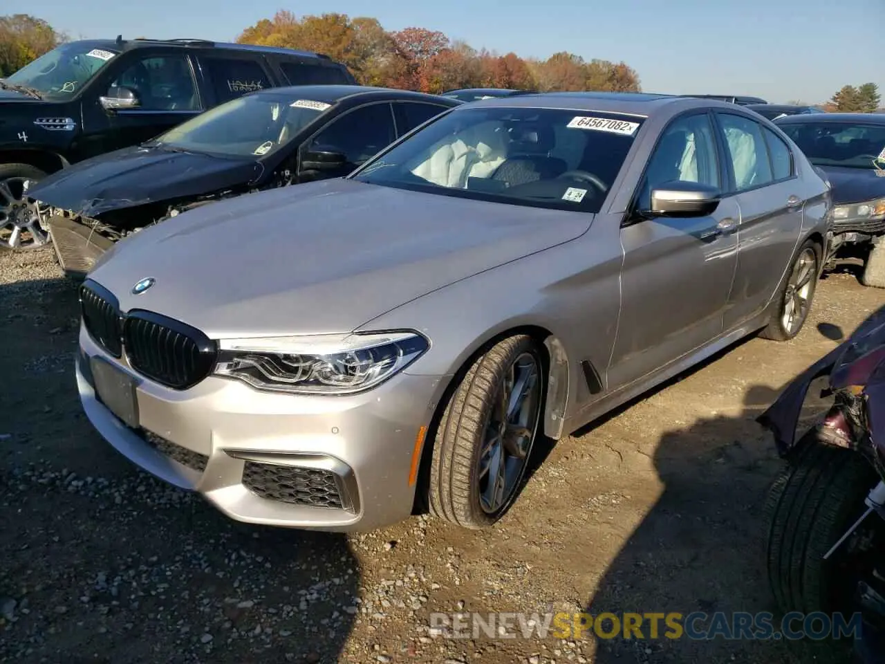 2 Photograph of a damaged car WBAJB9C52KB464647 BMW M5 2019