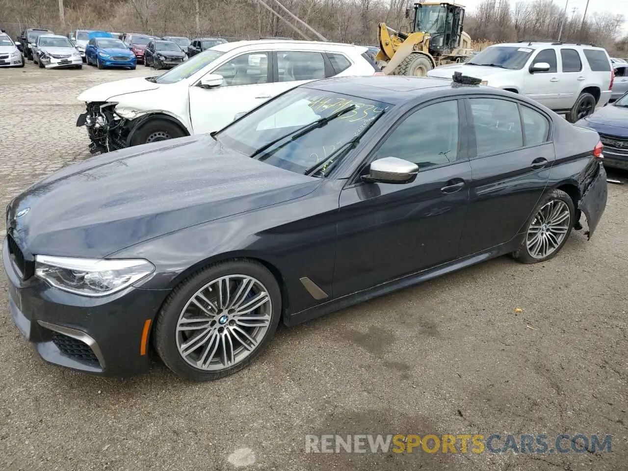 1 Photograph of a damaged car WBAJB9C56KB288735 BMW M5 2019