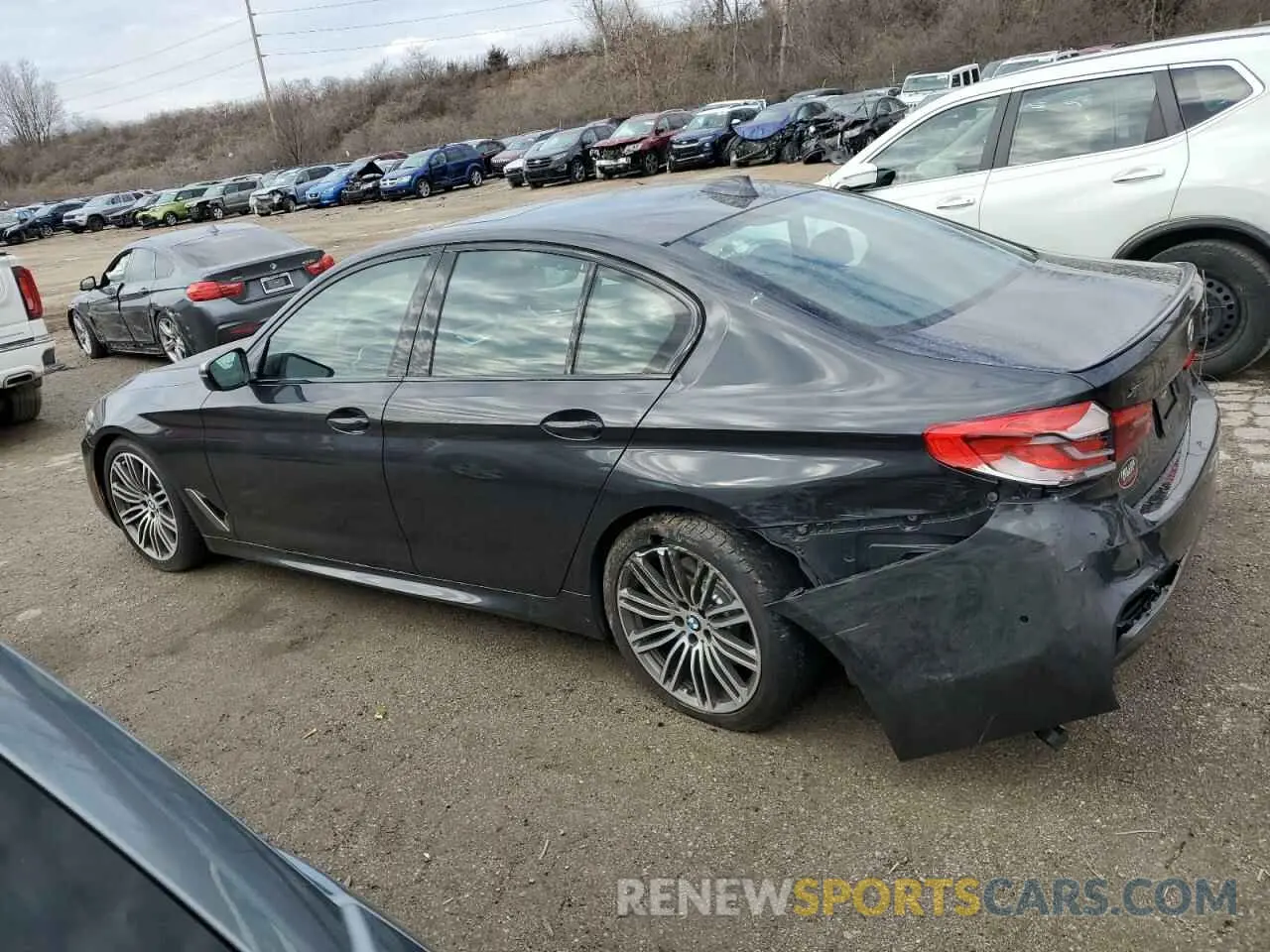 2 Photograph of a damaged car WBAJB9C56KB288735 BMW M5 2019