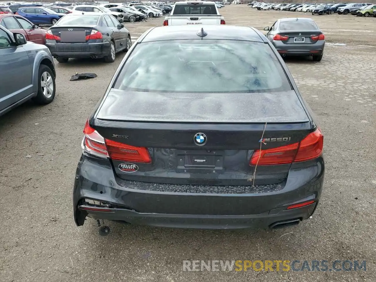 6 Photograph of a damaged car WBAJB9C56KB288735 BMW M5 2019