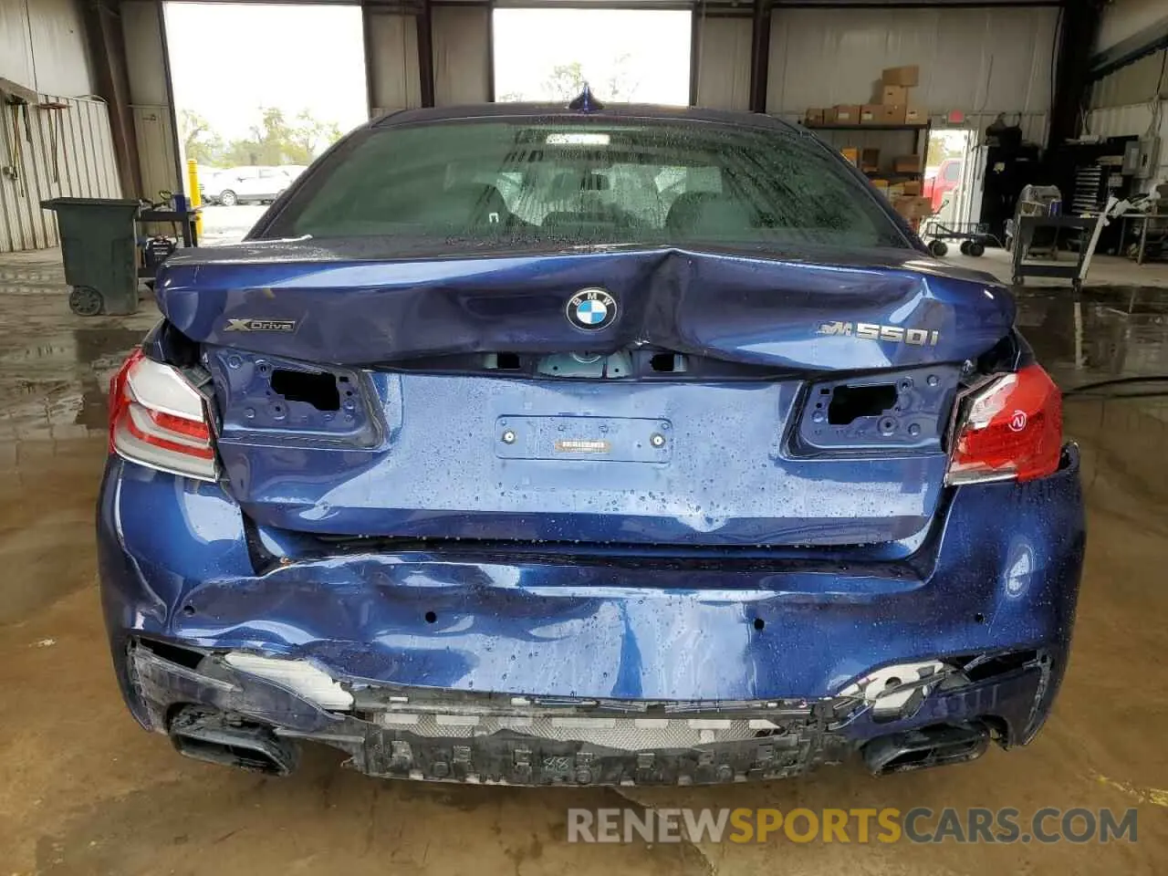 6 Photograph of a damaged car WBAJB9C58KB287604 BMW M5 2019