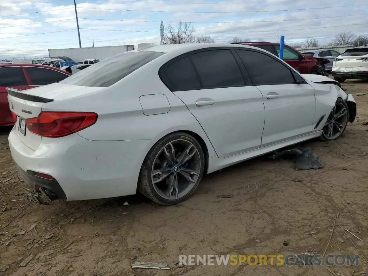 3 Photograph of a damaged car WBAJB9C58KB287991 BMW M5 2019