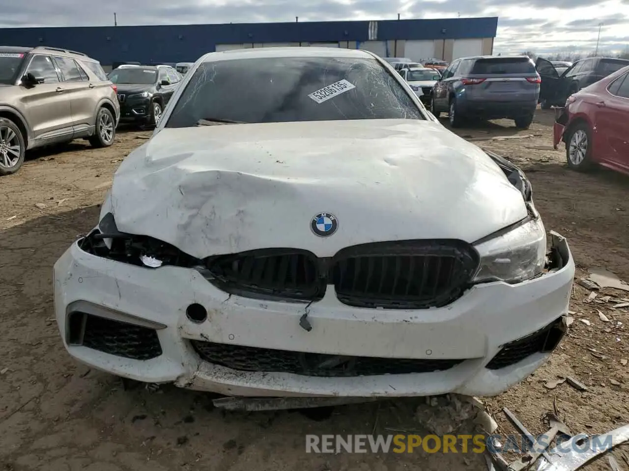 5 Photograph of a damaged car WBAJB9C58KB287991 BMW M5 2019