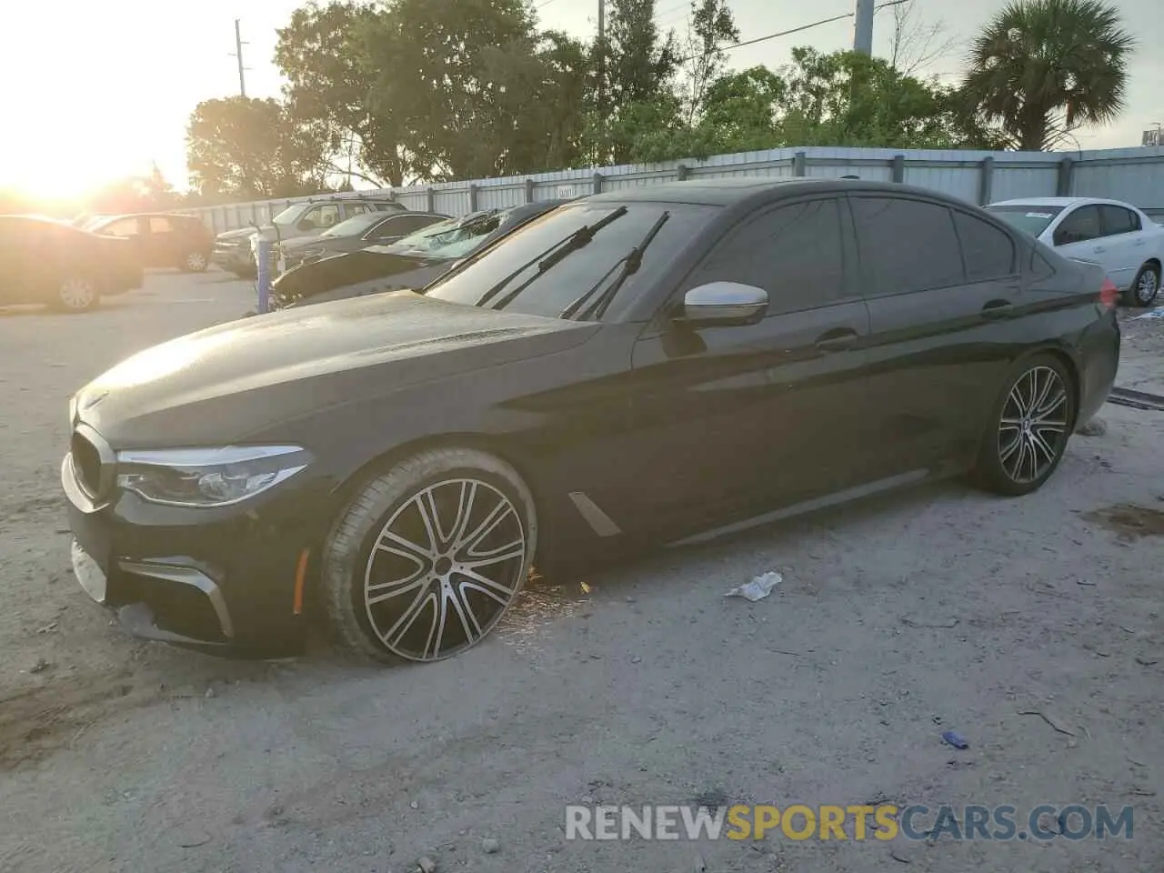 1 Photograph of a damaged car WBAJB9C58KB288090 BMW M5 2019