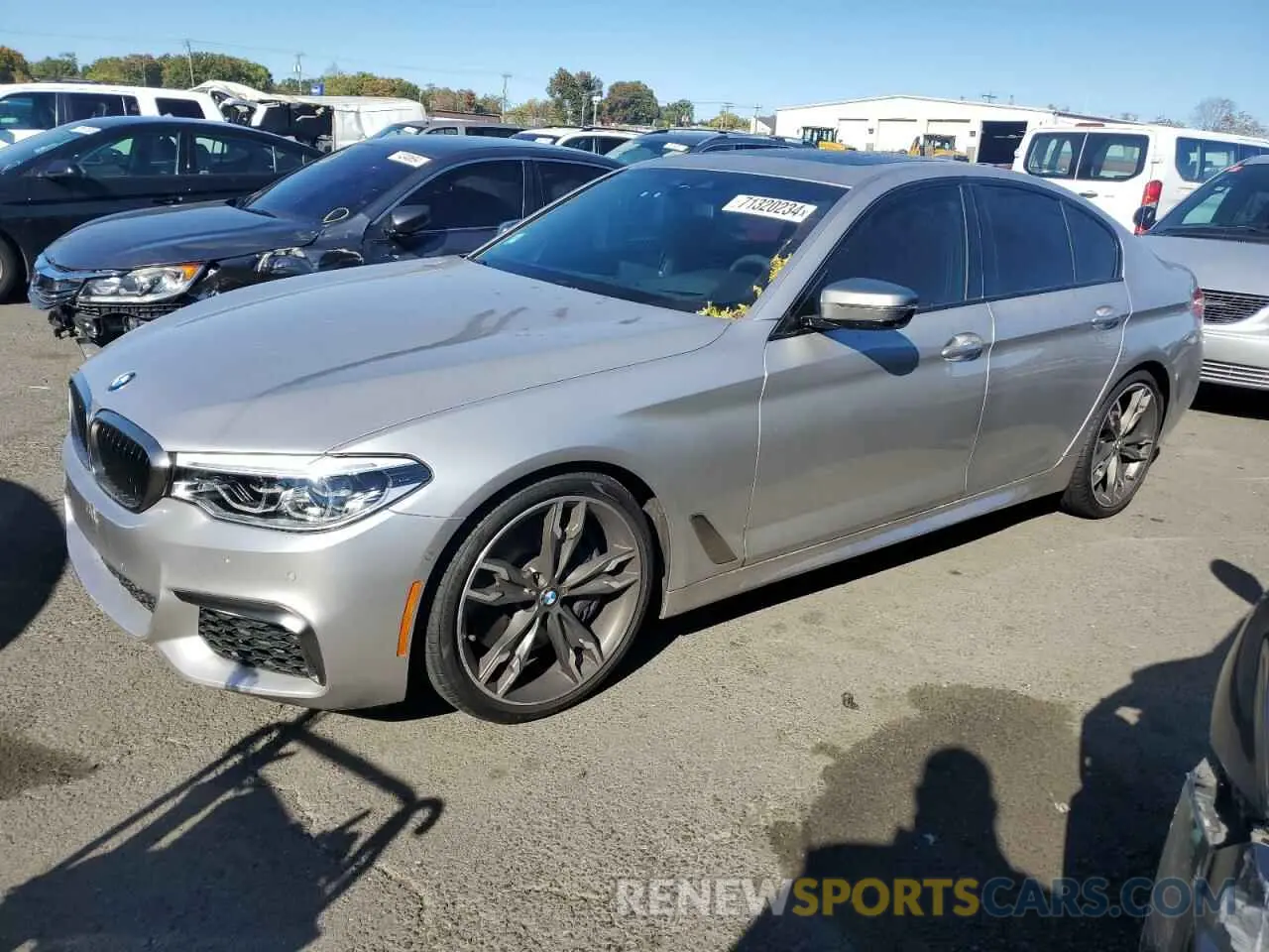1 Photograph of a damaged car WBAJB9C59KB288647 BMW M5 2019