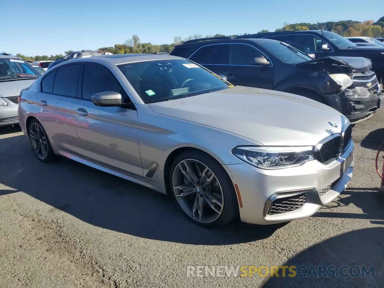 4 Photograph of a damaged car WBAJB9C59KB288647 BMW M5 2019