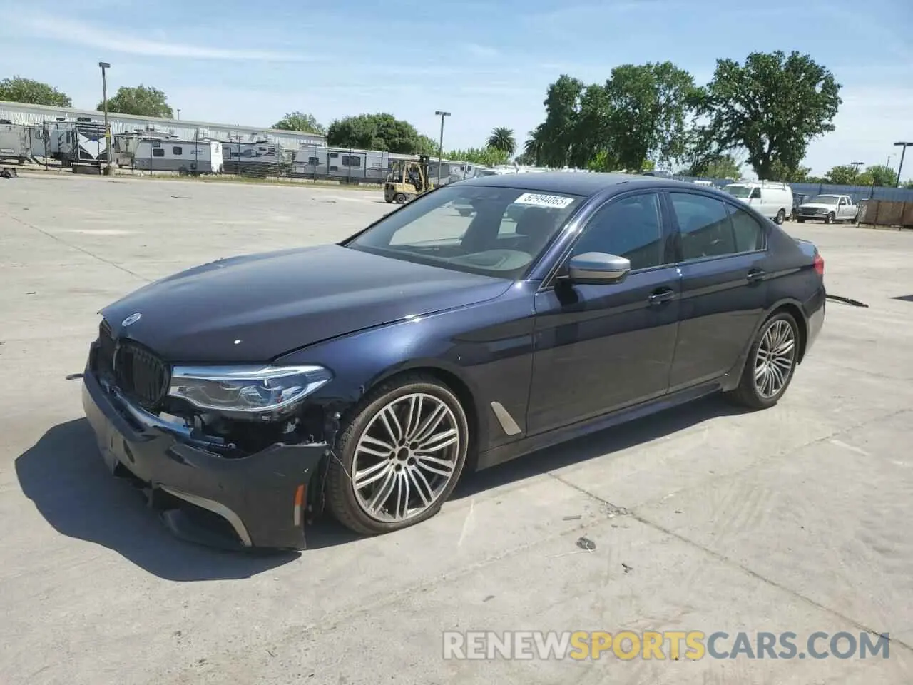 1 Photograph of a damaged car WBAJB9C5XKB287877 BMW M5 2019