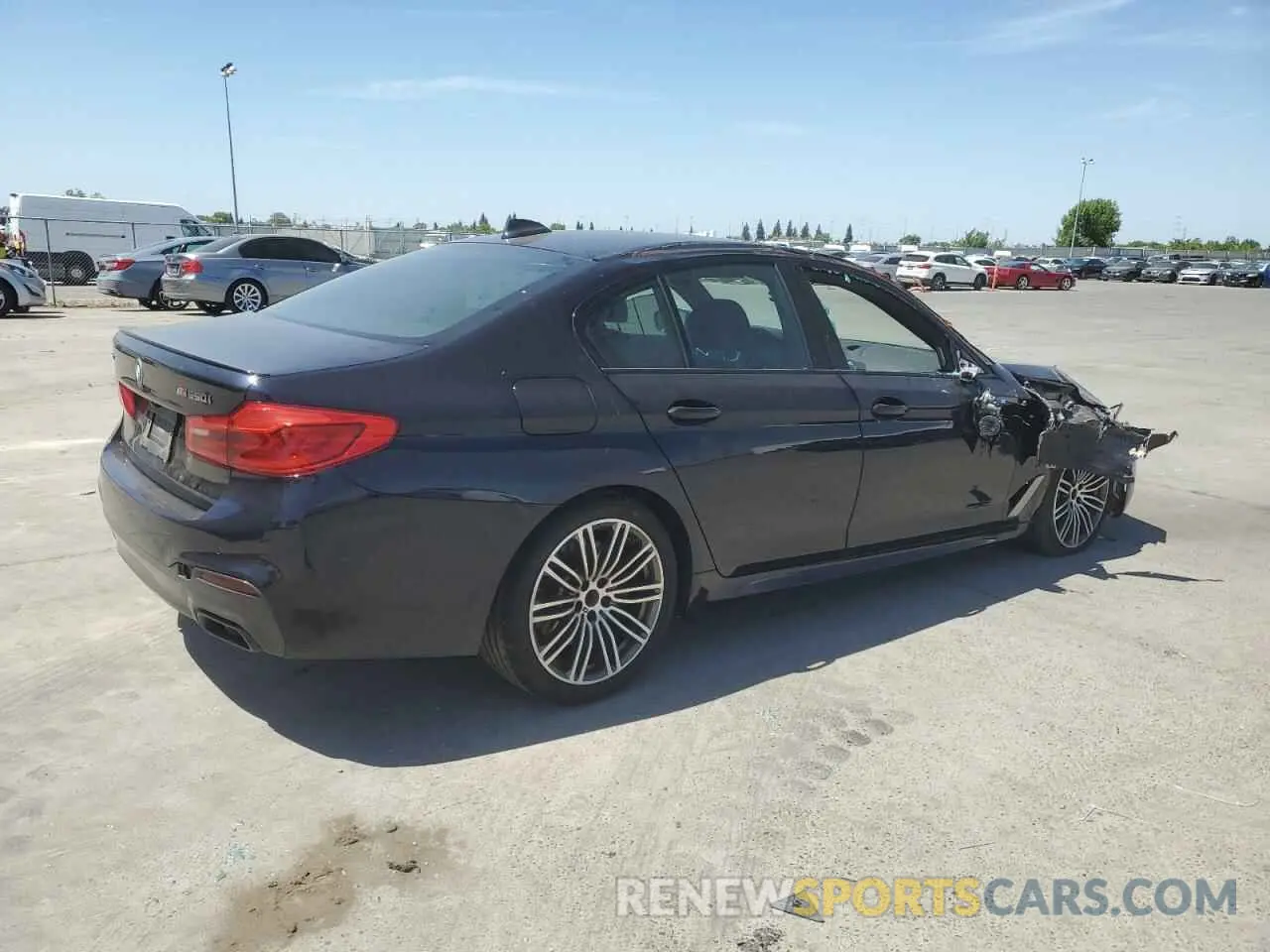 3 Photograph of a damaged car WBAJB9C5XKB287877 BMW M5 2019