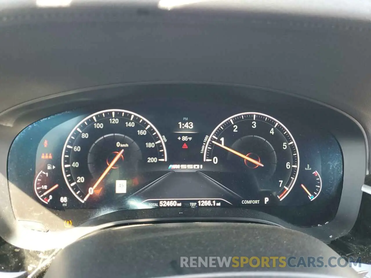9 Photograph of a damaged car WBAJB9C5XKB287877 BMW M5 2019