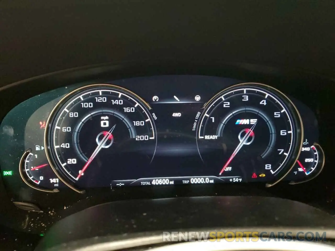 9 Photograph of a damaged car WBSJF0C50KB447597 BMW M5 2019