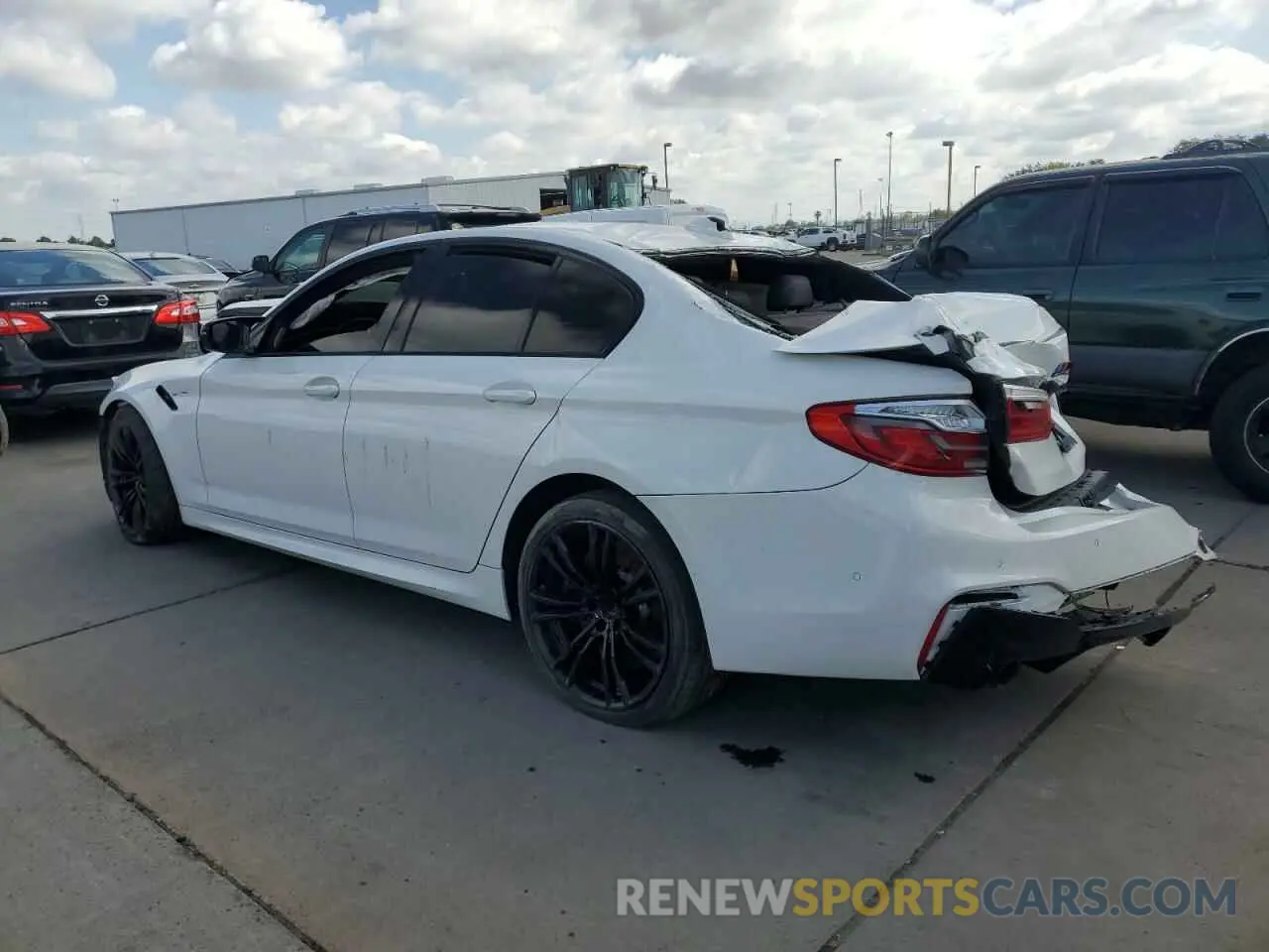 2 Photograph of a damaged car WBSJF0C50KB448040 BMW M5 2019