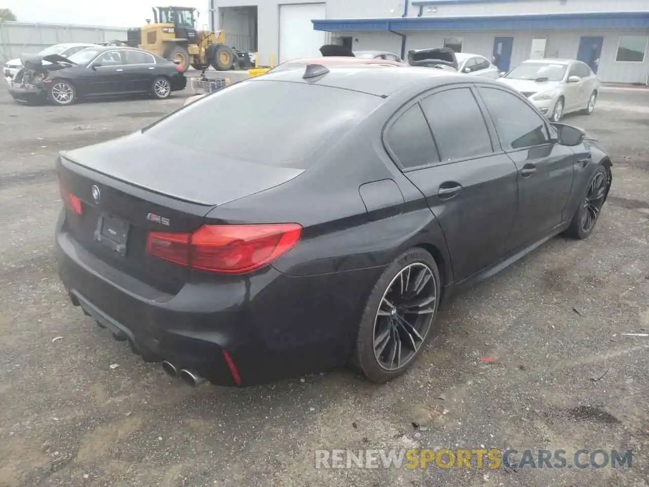 4 Photograph of a damaged car WBSJF0C51KB284927 BMW M5 2019