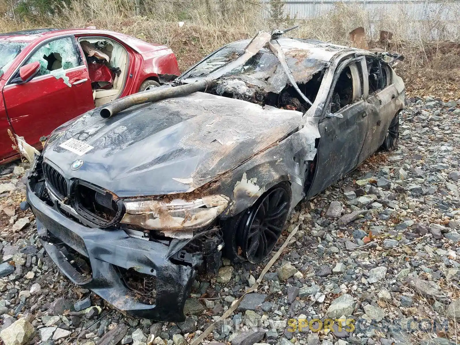 2 Photograph of a damaged car WBSJF0C52KB446824 BMW M5 2019